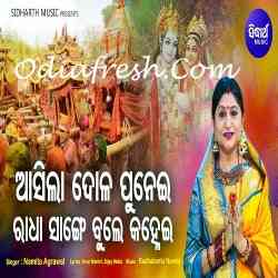 Asila Dola Punei Radha Sange Bule Kanhei